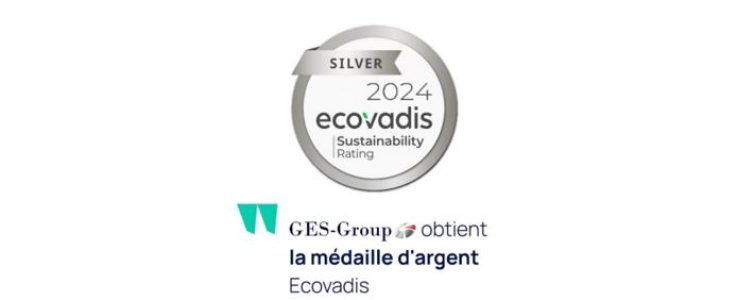Médaille d’argent EcoVadis Médaille d’argent EcoVadis
